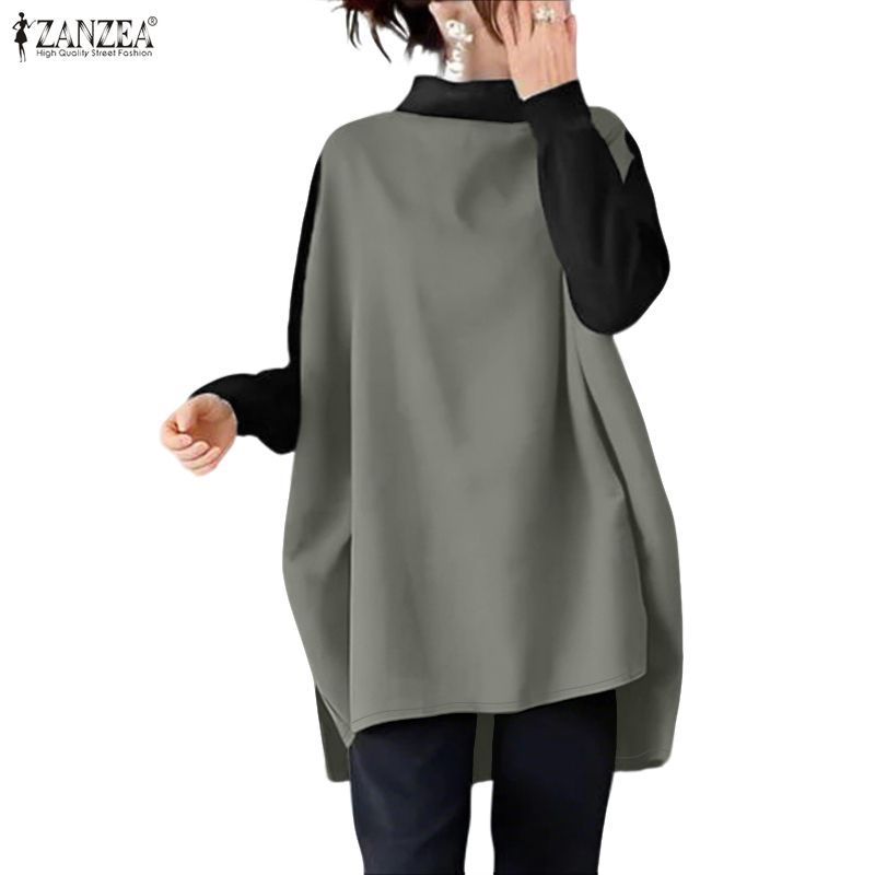 ZANZEA เสื้อแขนยาวสไตล์เกาหลีสำหรับผู้หญิง — صورة 6