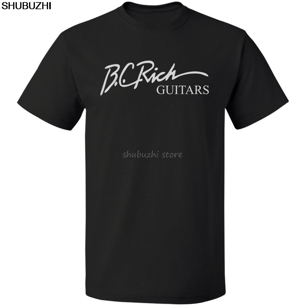 Creative Bc Rich Guitars Cotton Vintage T-Shirt Couple Version
