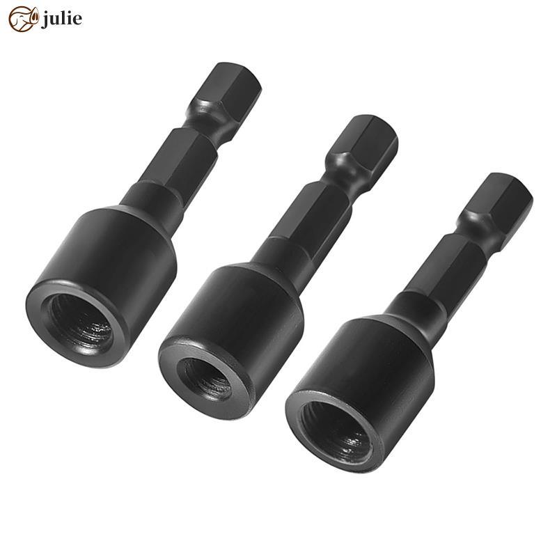 ไม้แขวนเสื้อ Bolt Driver 3 ชิ้นพร้อม Hex Shank, ไม้แขวนเสื้อ Bolt ติดตั้งเครื่องมือสําหรับสกรูสองหัว