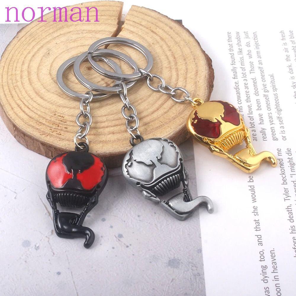 NORMAN พวงกุญแจไฟฟ้า/ไร้คอ, พวงกุญแจโลหะชุบด้วยไฟฟ้า Venom Symbiote, อุปกรณ์ต่อพ่วงภาพยนตร์ The Last