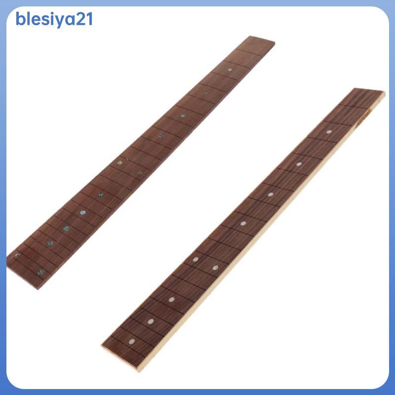 [blesiya21] 19/24 Fret Rosewood Fret Board Fingerboard สําหรับกีตาร์คอ Luthier วัสดุ