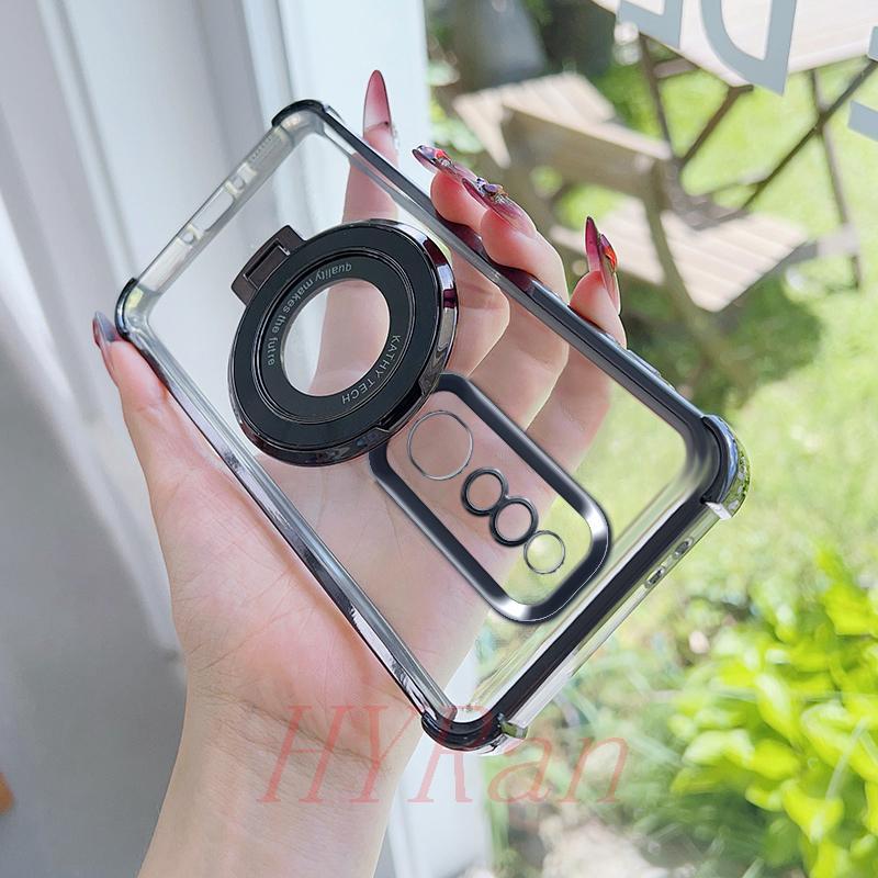 เคส OPPO F11 Pro ถุงลมนิรภัยสี่มุมป้องกันการตก เคสโทรศัพท์แบบใสพร้อมขายึด CDSJ - รูปที่ 4