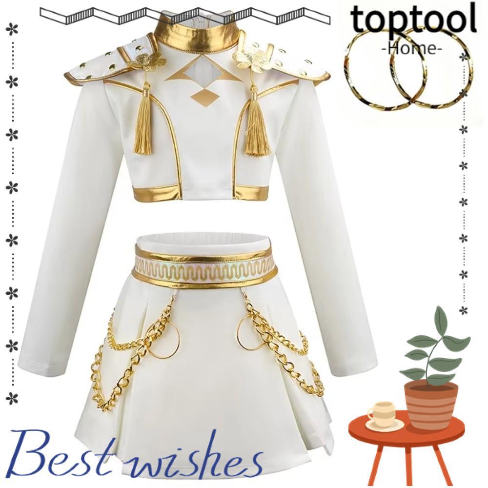 TOPTOOL คอสเพลย์ K-pop Group Idol Demon Hunter และ Virtual Idol สำหรับ Mira, Rumi - เครื่องแต่งกายบน