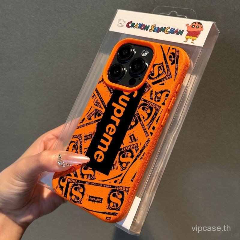 หนังเคสโทรศัพท์แบบเต็มหน้าจอ Street Wear ธนบัตร Retro Cool เหมาะสําหรับ iPhone 15 16 17 promax 17pro 11promax 12 13 14 pro max 13pro กันกระแทกป้องกันกรณี