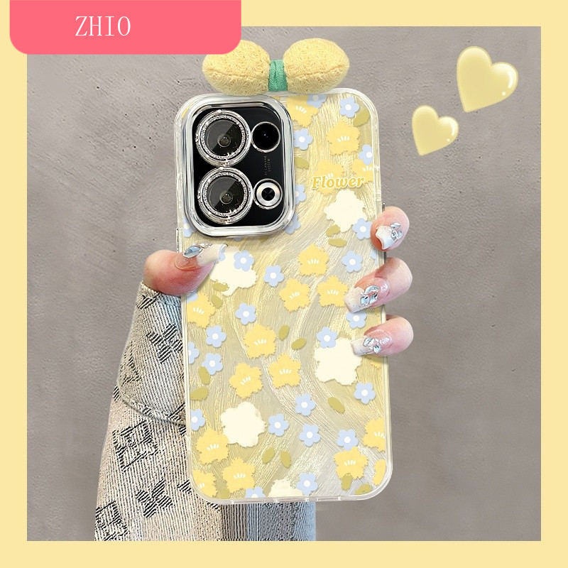 [609]🔥มาพร้อมกับการป้องกันเลนส์🔥เหมา OPPO Reno 14 13 11Pro 9  findX8 X7 X6 Pro เคสโทรศัพท์เหมาเหมา o