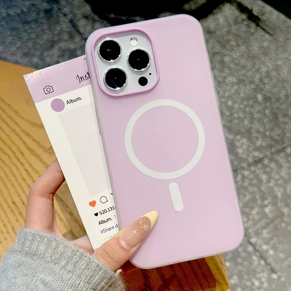 3j New Magsaf* - เคส Jelly Color 2 In 1 Motif Magsaf* Vivo Y27s Y36 Y28 Y29 Y30 Y50 Y35 Y91 Y95 Y91c