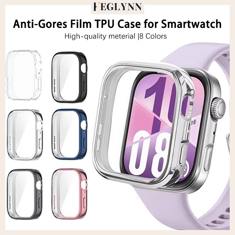 ป้องกันหน้าจอป้องกัน Gores for สมาร์ทว็อช Huawei Watch Fit 4/4 Pro กรณีแข็ง TPU for Huawei Watch Fit 3