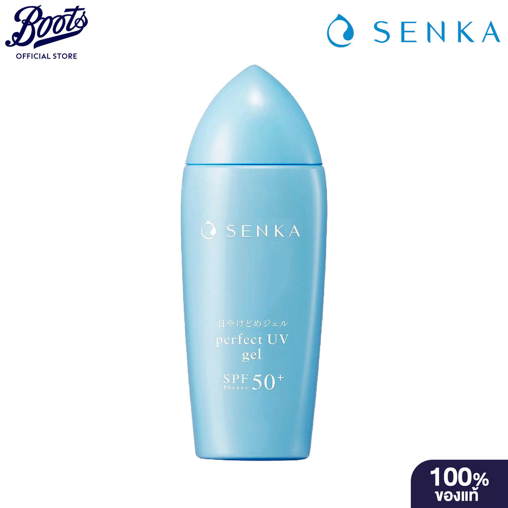 Senka Perfect UV Gel SPF50+ PA++++ 80ml  เซนกะ กันแดด ครีมกันแดด