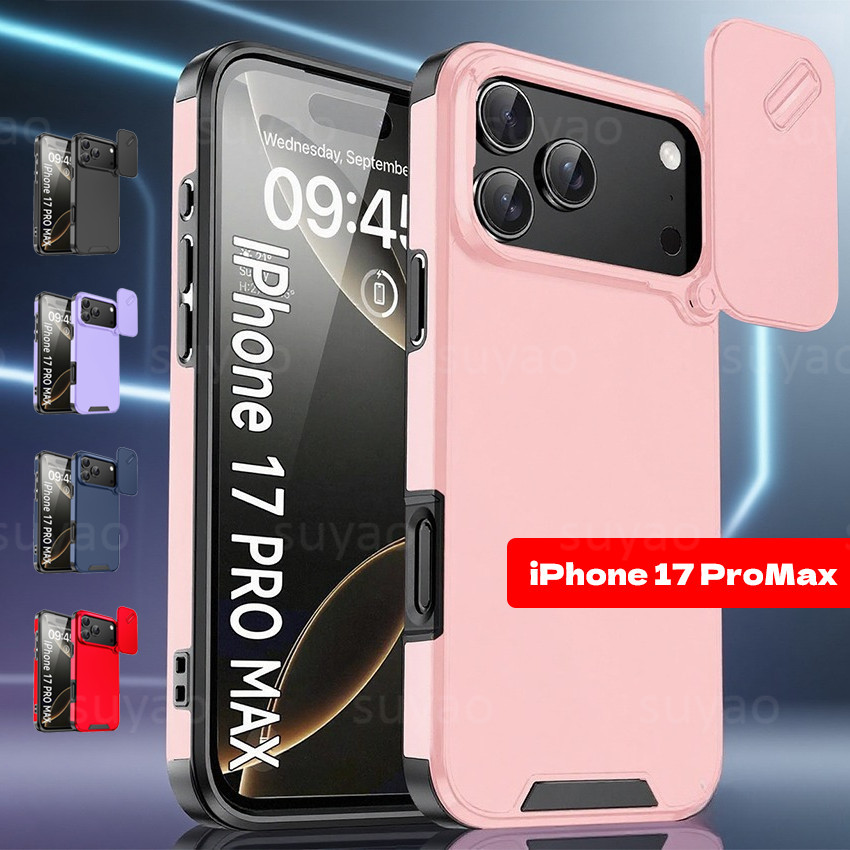สําหรับiPhone 17 Pro Max ProMax Air 16 15 14 13 เคสโทรศัพท์เกราะปลอกแม่เหล็กiPhone17ProMax iPhone17 