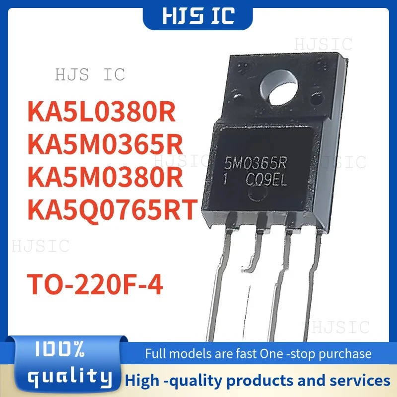 5PCS KA5M0365R TO-220F-4 KA5M0365 5M365R 5M0365R KA5L0380R 5L0380R KA5Q765RT 5Q0765RT KA5M0380R ทราน