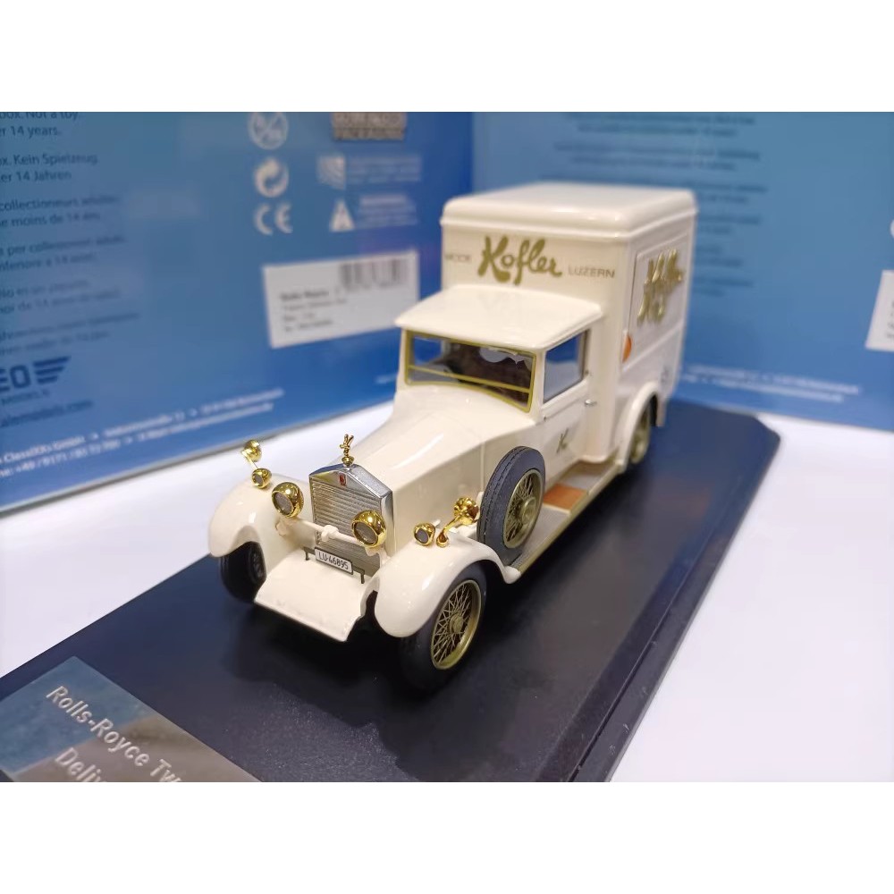 Neo 1/43 Rolls Royce Transporter Truck Model Rolls Royce 20 Van 1928