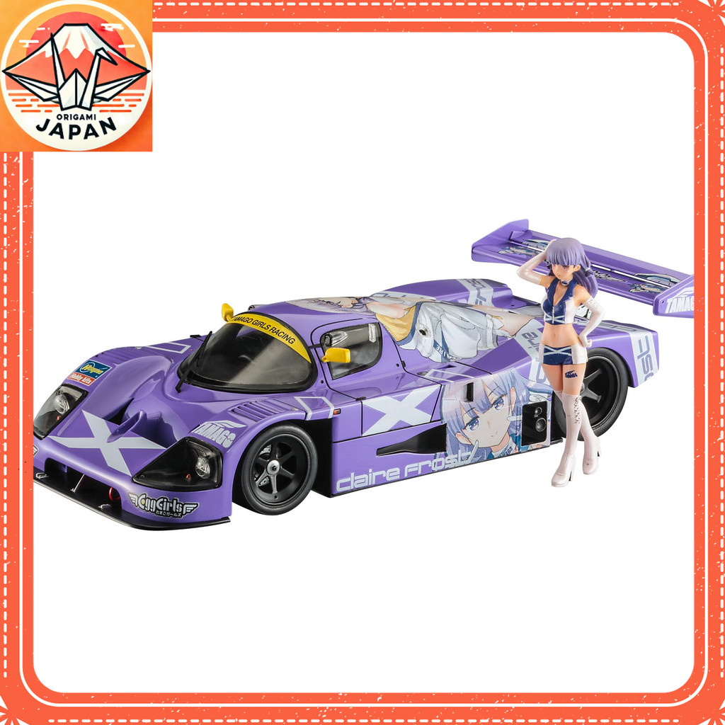 Hasegawa 1/24 Sauber Mercedes C9 Claire Frost w/รูปแบบพลาสติก SP582【Direct from Japan】