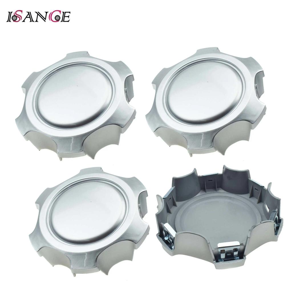 Silver Wheel Center Hub Cap Caps สําหรับ Toyota 4Runner Tacoma 2.4L 2.7L 3.4L & Tundra 4.0L 4.6L 5.7