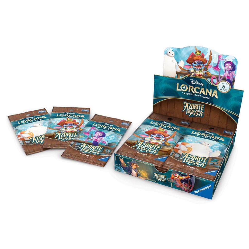 Disney Lorcana TCG Japanese Version Booster Pack Great Azlight Box