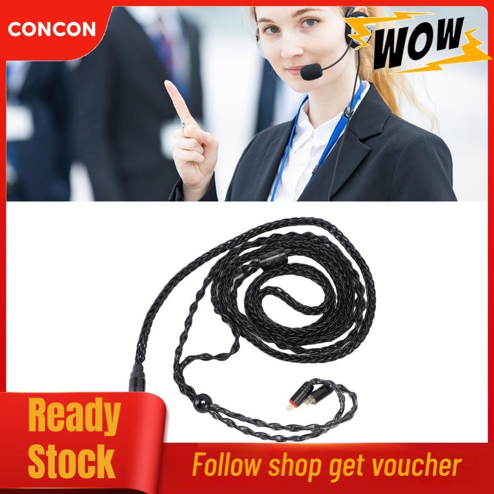 Concon Concon Gugxiom 4.4 มม.ถึง 2 พิน IEM สายหูฟัง 16 Core Silver Plated เปลี่ยนอัพเกรดเสียงสำหรับ 