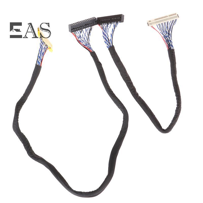 [EA] สาย LVDS FIX-30P-S6 30pin double 2 ch 6bit dual 6bit แผง LCD หน้าจอสาย TH