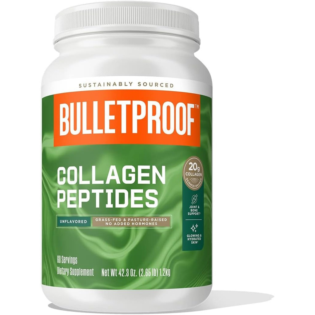 Proof ผงคอลลาเจนเปปไทด์ไม่ปรุงแต่ง, 42.3 ออนซ์, โปรตีนคอลลาเจน Grass-Fed และกรดอะมิโนสําหรับผิว, กระ