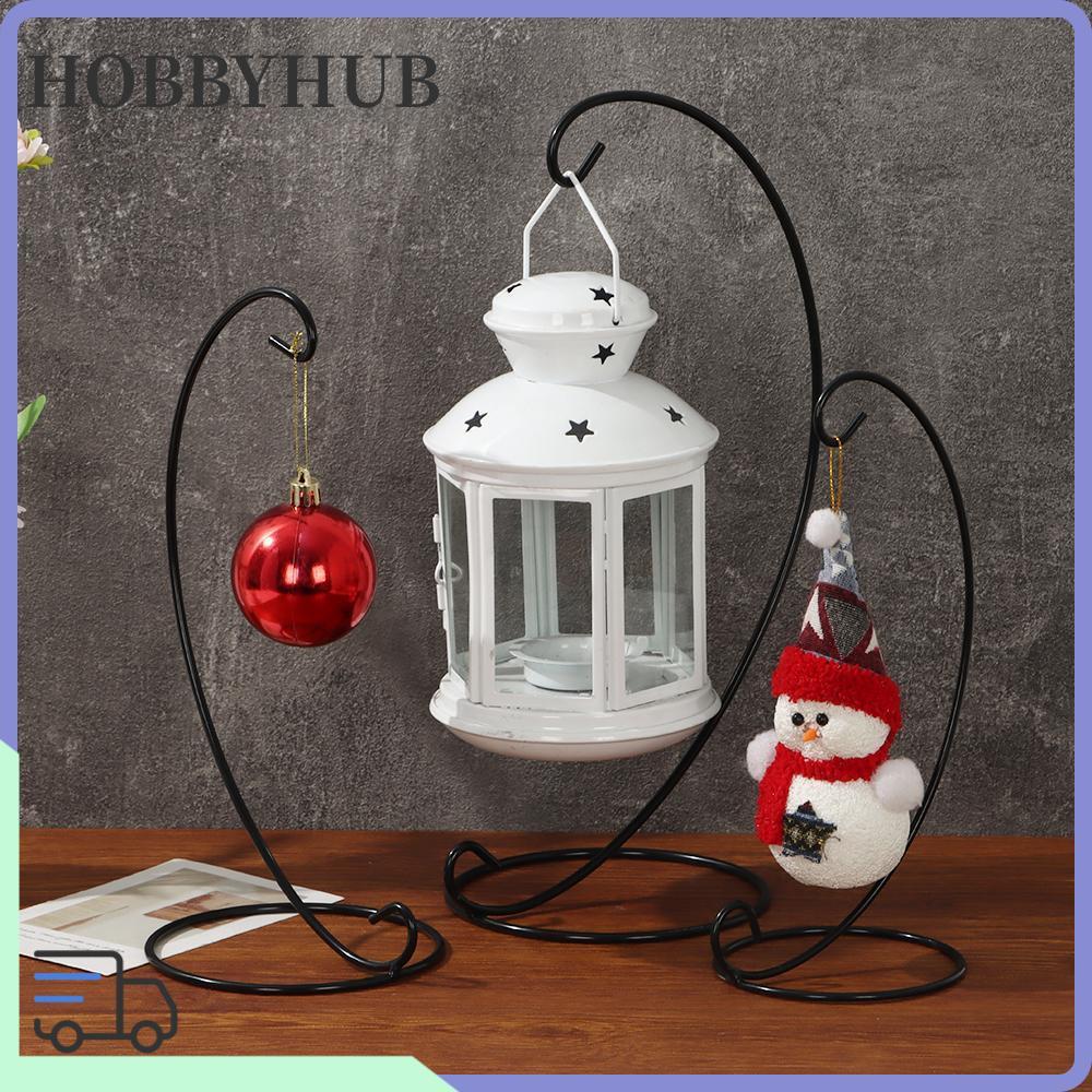 HOBBYHUB ฮอบบี้ฮับเครื่องประดับยืนแสดงภูมิทัศน์ไมโครนิเวศวิทยาขวดอุปกรณ์พรรคตกแต่งชั้นวางดอกไม้แก้วบอลแขวนแขวนตะขอแขวน