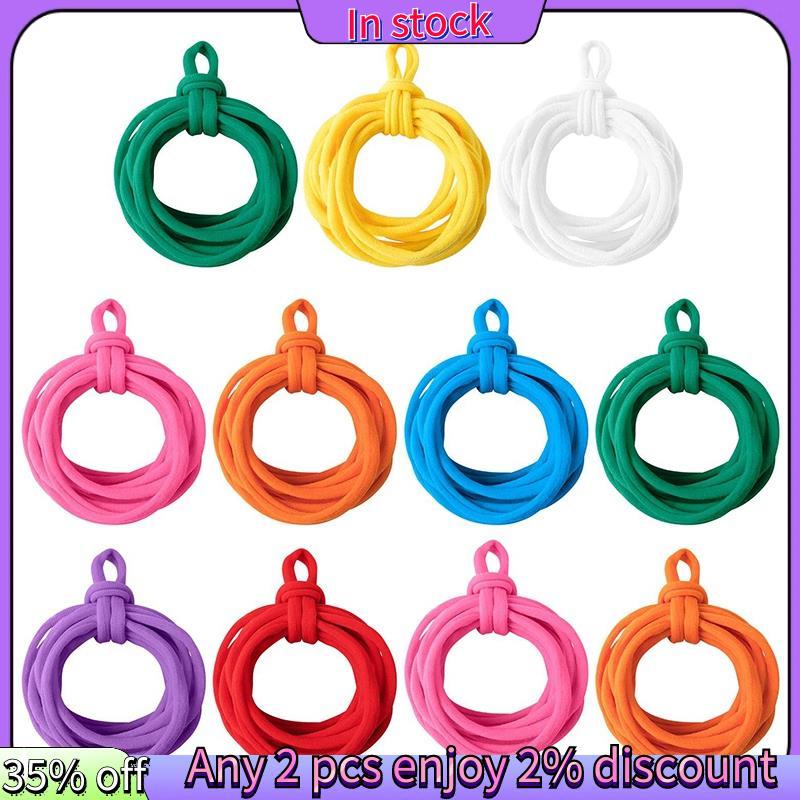 ในสต็อก-192 ชิ้น Potholder Loops Weaving Loops Weaving Craft Loops หลายสีสําหรับ DIY หัตถกรรมอุปกรณ์