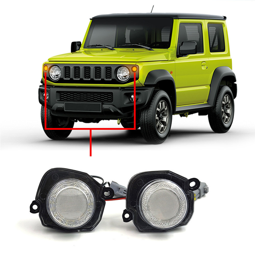 เหมาะสําหรับ SUZUKI JIMNY สามประตูห้าประตู SUZUKI JIMNY JB64/74 ไฟเลี้ยวดัดแปลง Angel Eye Light
