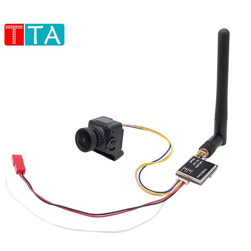 5.8G FPV ชุด CMOS 1200TVL กล้อง + 600mW เครื่องส่งสัญญาณวิดีโอสําหรับ RC Quadcopter Racing Drone รถ 