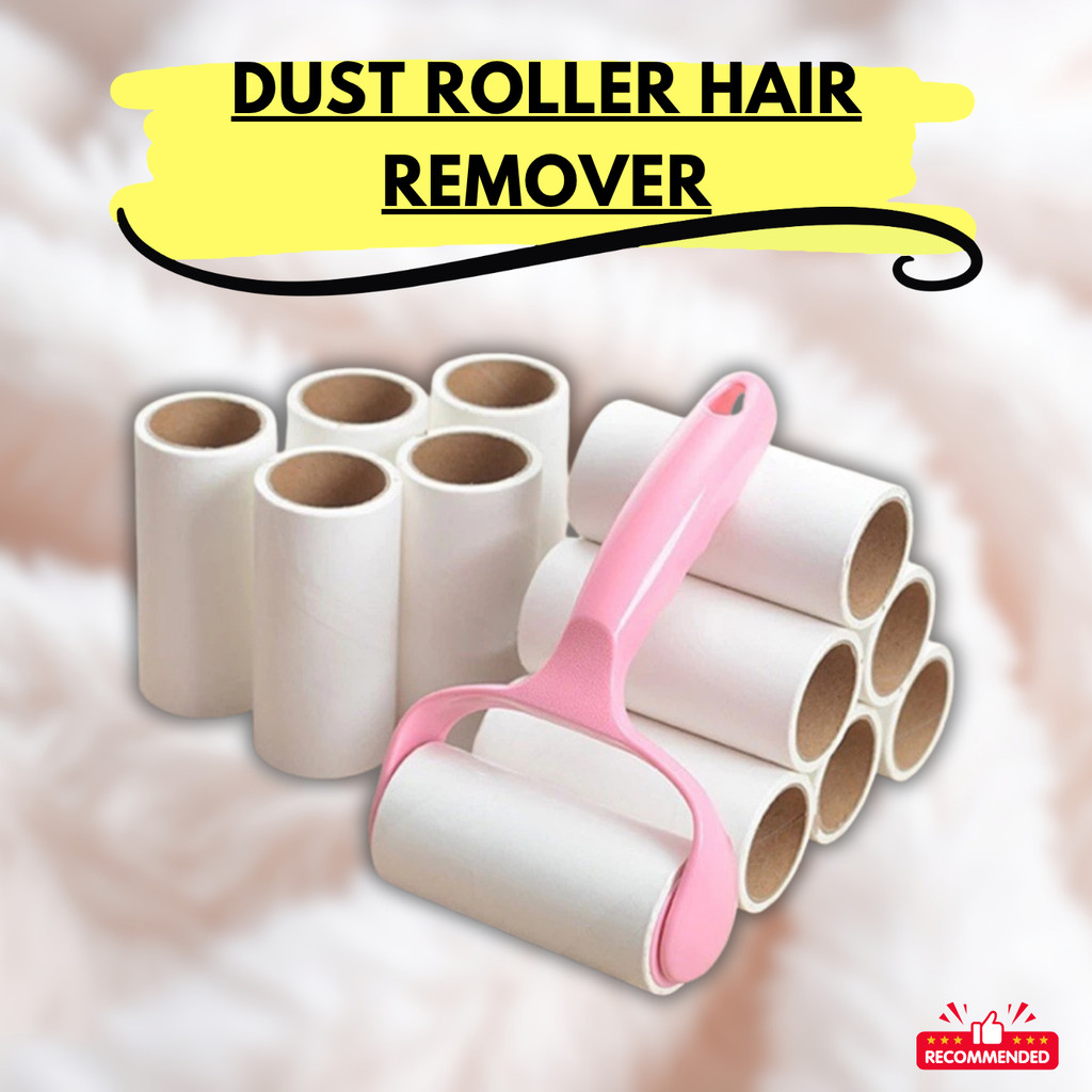 DUST ROLLER HAIR REMOVAL STICKY HAIR CLEANING ROLLER DUST ROLLER PENANGGAL BULU & HABUK