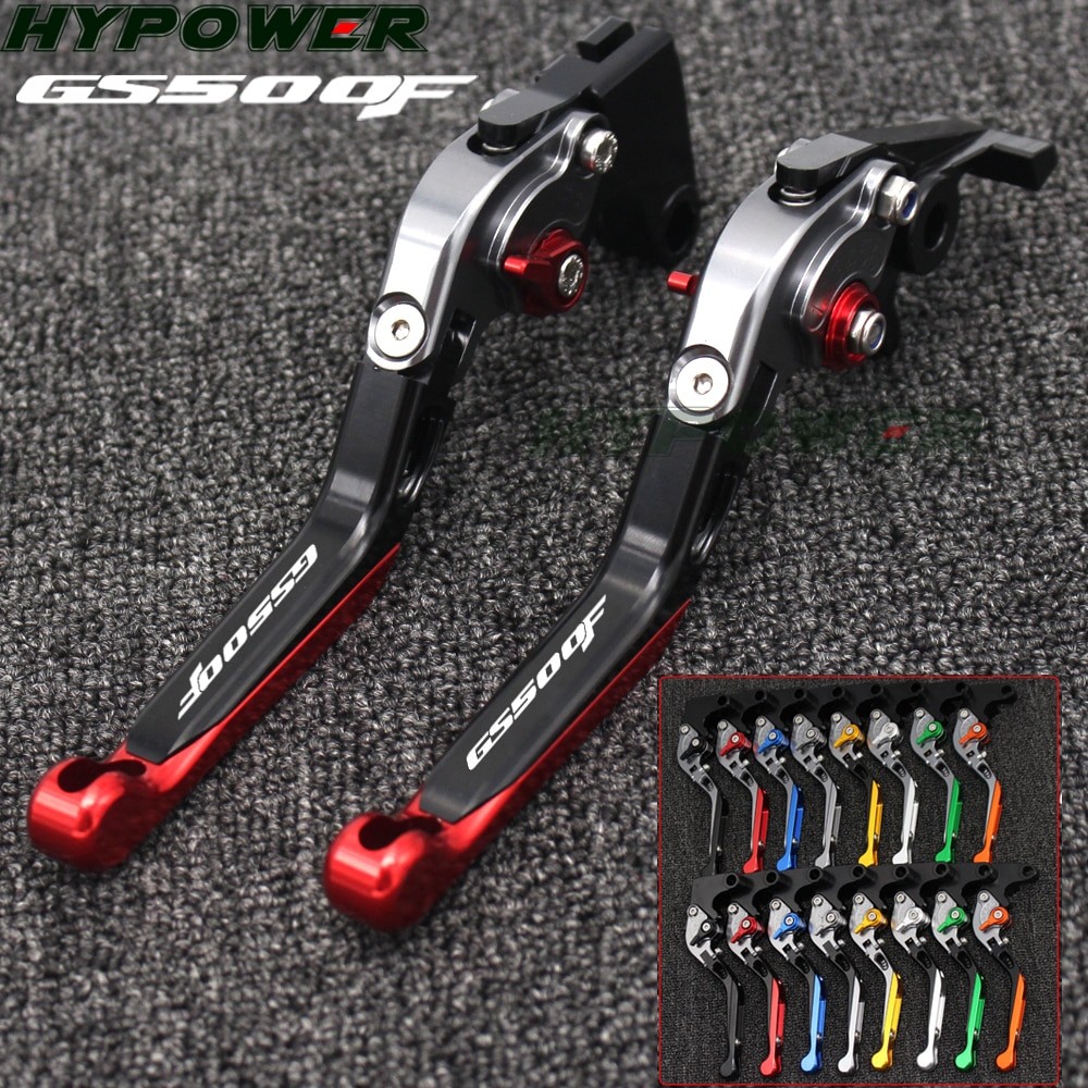 รถจักรยานยนต์พับขยายเบรคคลัทช์เบรคสําหรับ SUZUKI GS 500F K4 2004-2005 GS500 GS500F GS500 F
