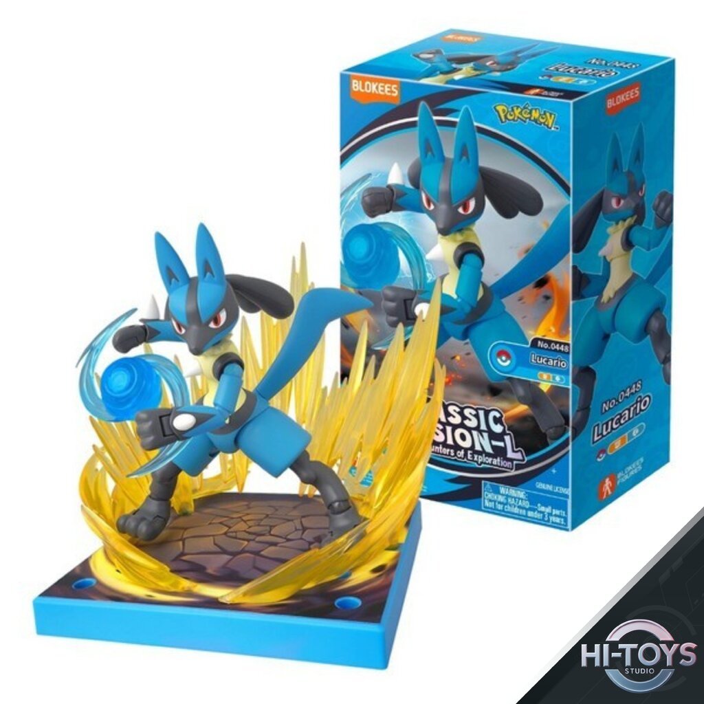 BLOKEES - Pokemon 74107 Pokemon Classic Edition CV-L Lucario