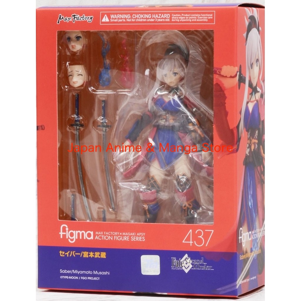 Max Factory figma Fate/Grand Order Saber/Miyamoto Musashi Action Figure Japan