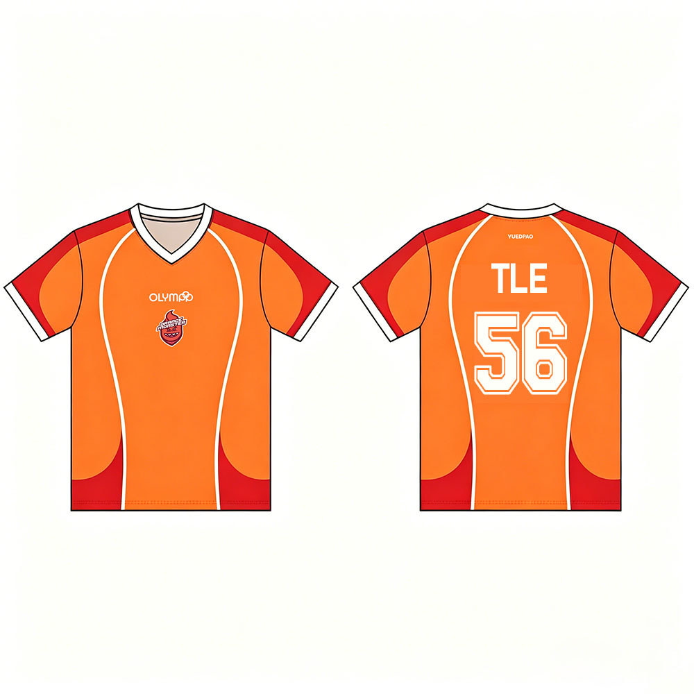 In Stock: TLE Member's New Design Orange Jersey — DEXX IN OLYMPOP 2026 #OLYMPOP2026DAY