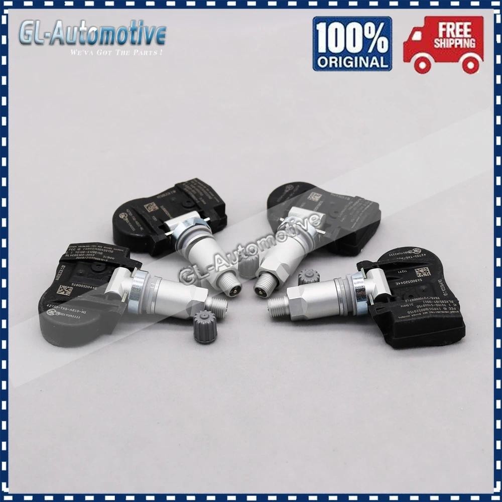 ชุด (4) TPMS 42753-TX6-A810-M1 เซ็นเซอร์ความดันยางสําหรับ Acura Ilx 42753 TX6 A810 M1 315MHzauto ชิ้