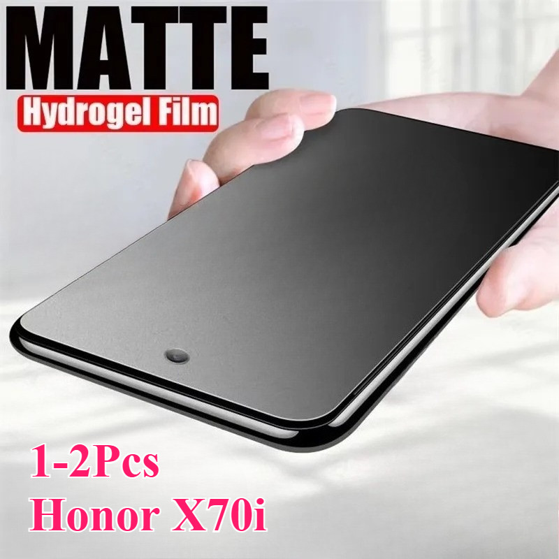 1-2 ชิ้น Matte Screen Protectors ป้องกันสําหรับ Honor X70i X70 Refresh Pro Max