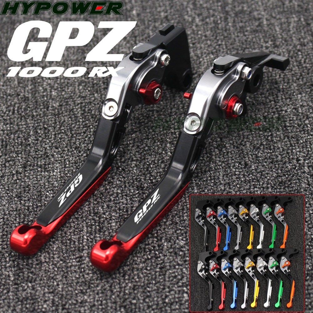สําหรับ Kawasaki GPZ 1000RX GPZ1000RX 1995-1998 CNC ปรับพับขยายได้รถจักรยานยนต์คลัทช์เบรค Levers