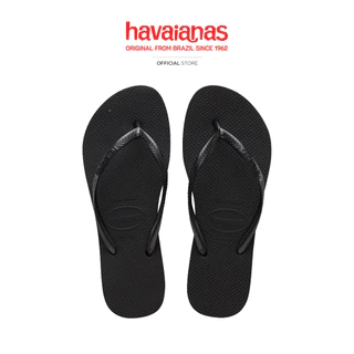 HAVAIANAS รองเท้าแตะ Slim Flatform Flip Flops BLACK 41445370090F_C2BKXX