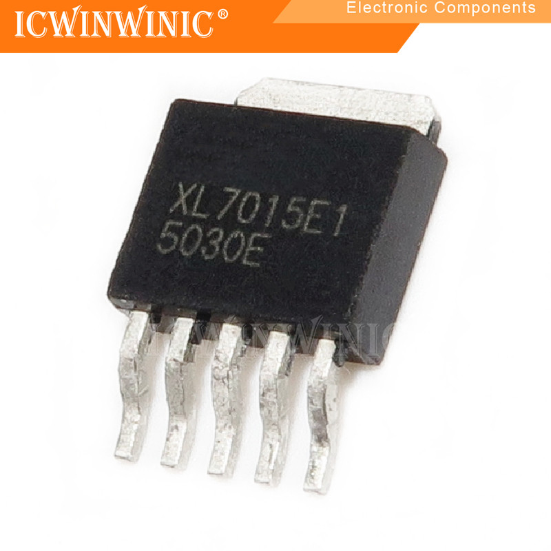 5 ชิ้น XL7015E1 XL7015 TO-252-5 ส่วนประกอบอิเล็กทรอนิกส์C