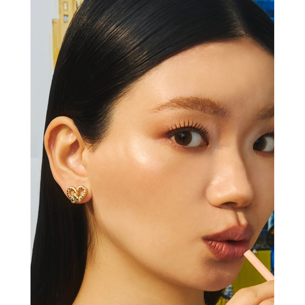 YVIS Hot Bakes Brass Stud Earrings รูปที่ 2
