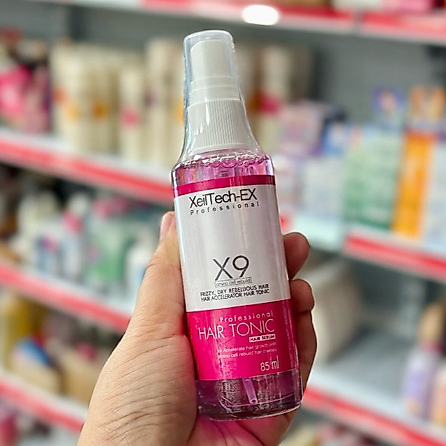 XEILTECH-EX X9 Amino Cell Rebuild Hair Tonic Hair Serum 85ml เซรั่มเร่งผมยาว บำรุงรากผม ลดผมร่วง