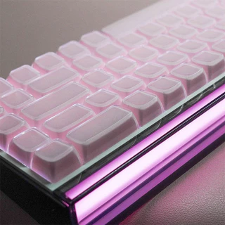 คีย์แคป Jelly Crystal พุดดิ้ง SA Profile 132 คีย์ PC Double Shot สำหรับคีย์บอร์ดเชิงกล คีย์บอร์ดแม่เหล็ก