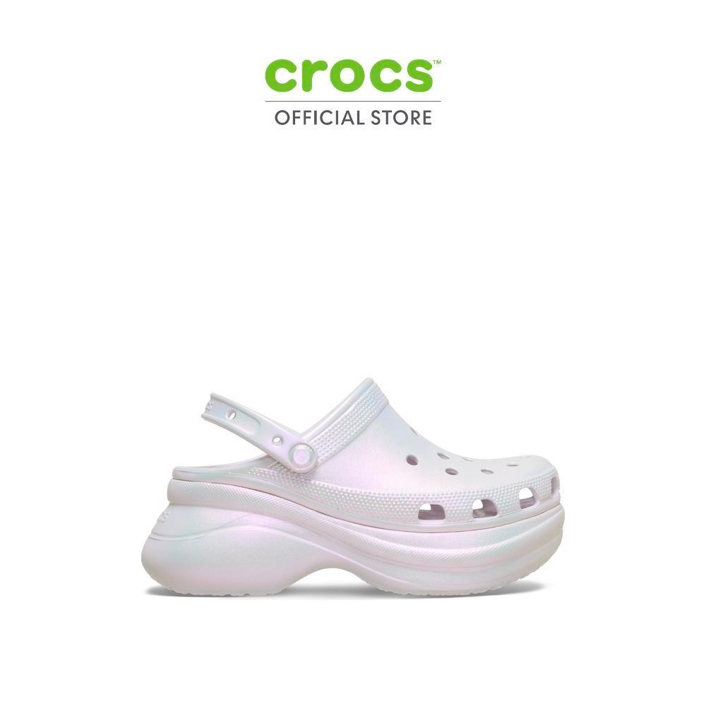 CROCS รองเท้าลำลองผู้หญิง BAE IRIDESCENT CLOG - GRAPE ICE