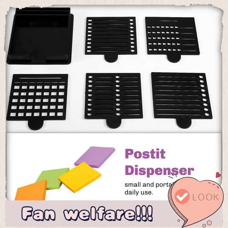 พร้อม Sticky Note Stencil Notepad Maker Note Holder Clip with Template