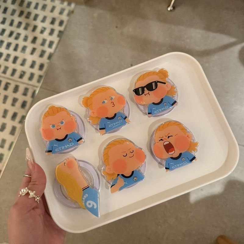 Fun Harland Q Version Emoticon Pack Magnetic Bracket Mancheng No. 9 เจอร์ซีย์ตู้เย็นสติกเกอร์พัดลมสิ