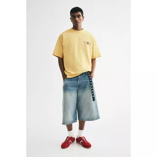 H&M(เอชแอนด์เอ็ม) เสื้อยืดทรงโอเวอร์ไซส์ ผู้ชาย 1159823_25