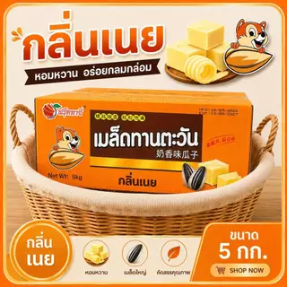 (ยกลัง) Fruitasy เมล็ดทานตะวัน 500 กรัม เมล็ดทานตะวันอบ หอมหวาน มีเนื้อพุทรา กลิ่นคาราเมล กลิ่นวอลนัท