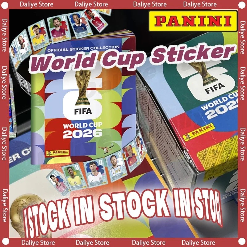 [ในสต็อก] Panini World Cup Sticker Pack Panini Soccer Card Panini Cards Memorfana Collection Panini 
