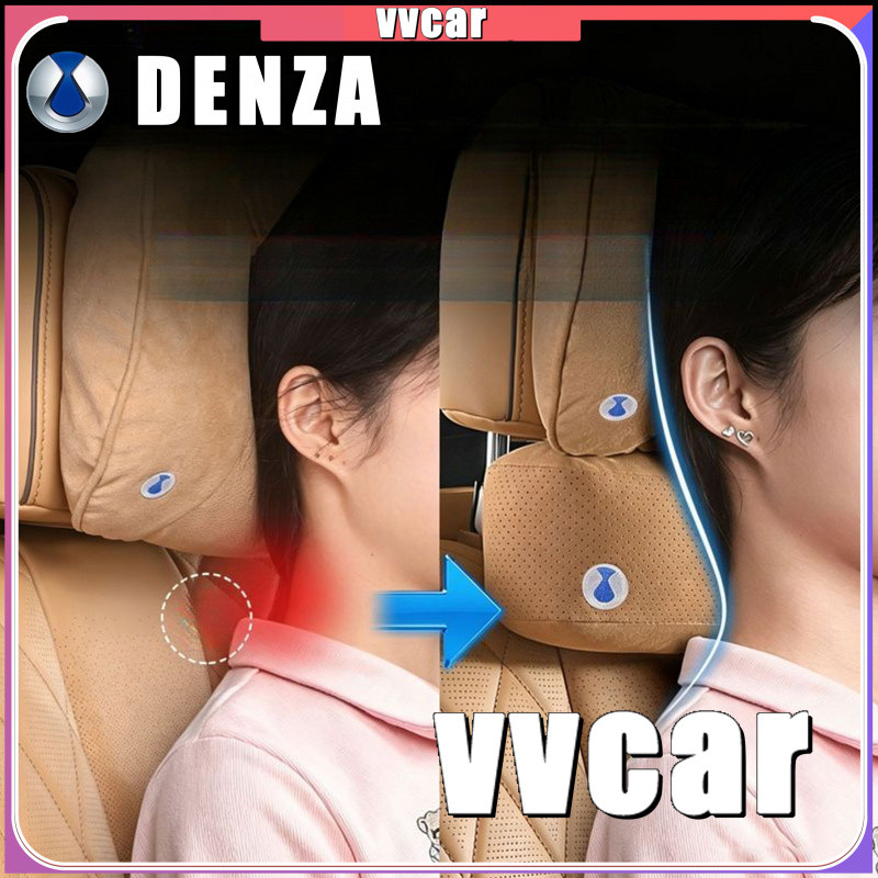 เหมาะสําหรับ DENZA D9 Headrest หมอนรองคอ BYD Body Kit denza d9 EV ตกแต่งรถรถอุปกรณ์เสริม FZ217