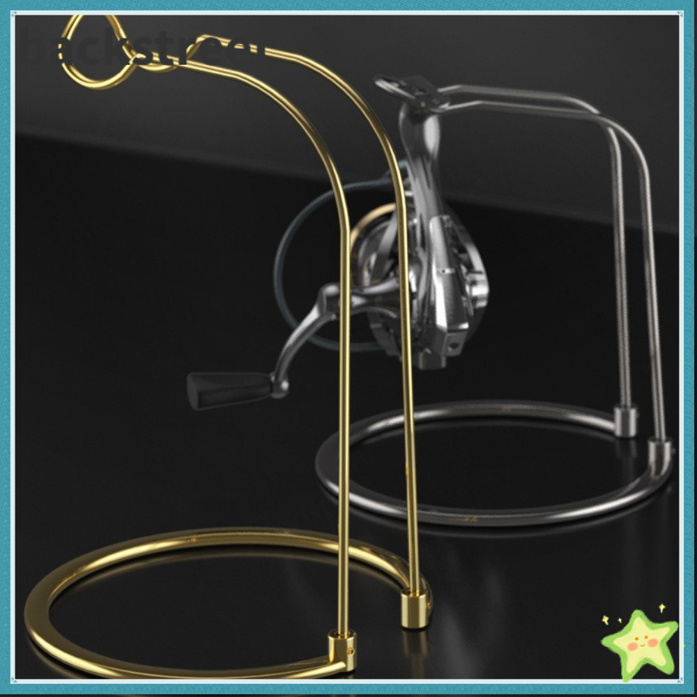 BACKSTAGEREETDV Spinning Reel Stand, สแตนเลสทนทานตกปลา Reel ผู้ถือจอแสดงผล,สนับสนุนอุปกรณ์เสริม Reel