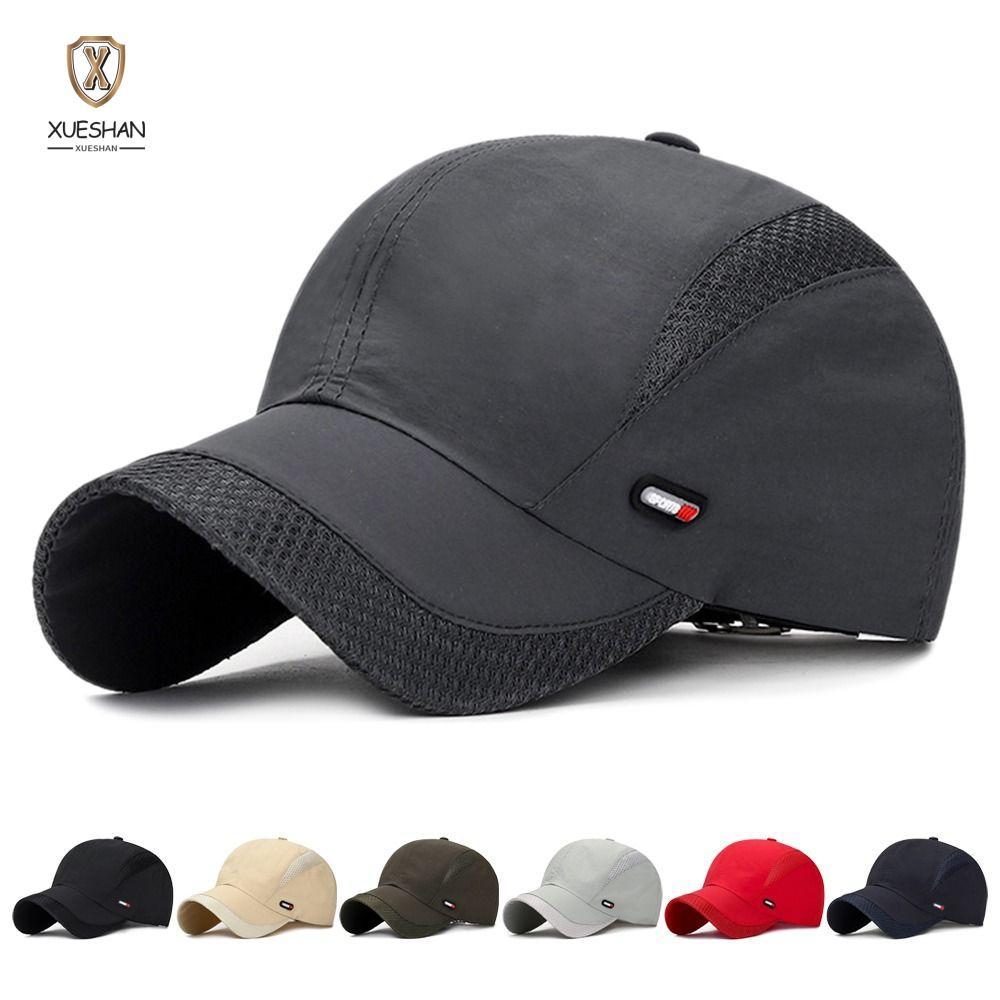 XUESHAN หมวกเบสบอล Quick Dry Outdoor Space หมวก Snapback กันน้ํา