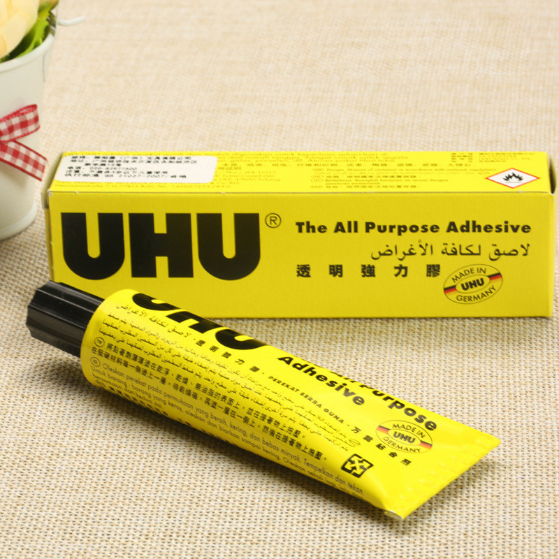 นําเข้าเยอรมนี uhu กาว ml ml กาวโปร่งใส Friendly Cabin รุ่นกาวรองเท้า กาวนําเข้า uhu ml// 7.20❦