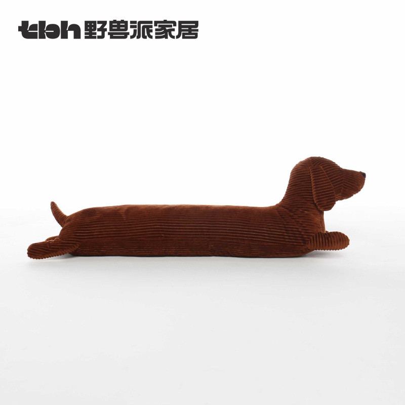 Tbh Beast Pie ตกแต่งบ้าน Dachshund Dog Strip หมอน Jing Bairan เดียวกันเบาะ Nap หมอนคอหมอนเอว *