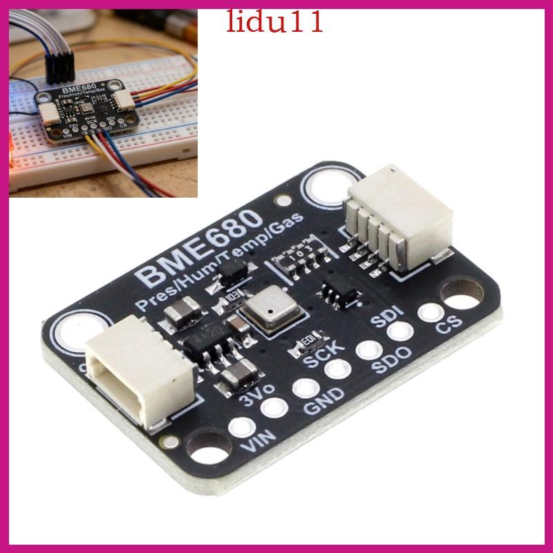 LID โมดูลประสาทสัมผัสสิ่งแวดล้อมความดันอากาศอุณหภูมิความชื้น BME688 BME680